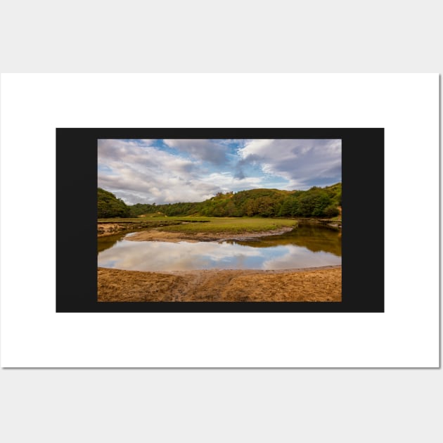 Pennard Castle and Pennard Pill Wall Art by dasantillo